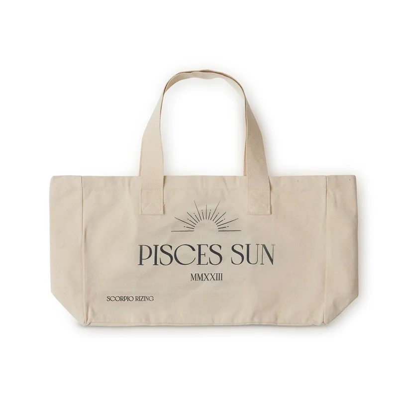 سكوربيورايزينغ حقيبة قماشية برج الحوت